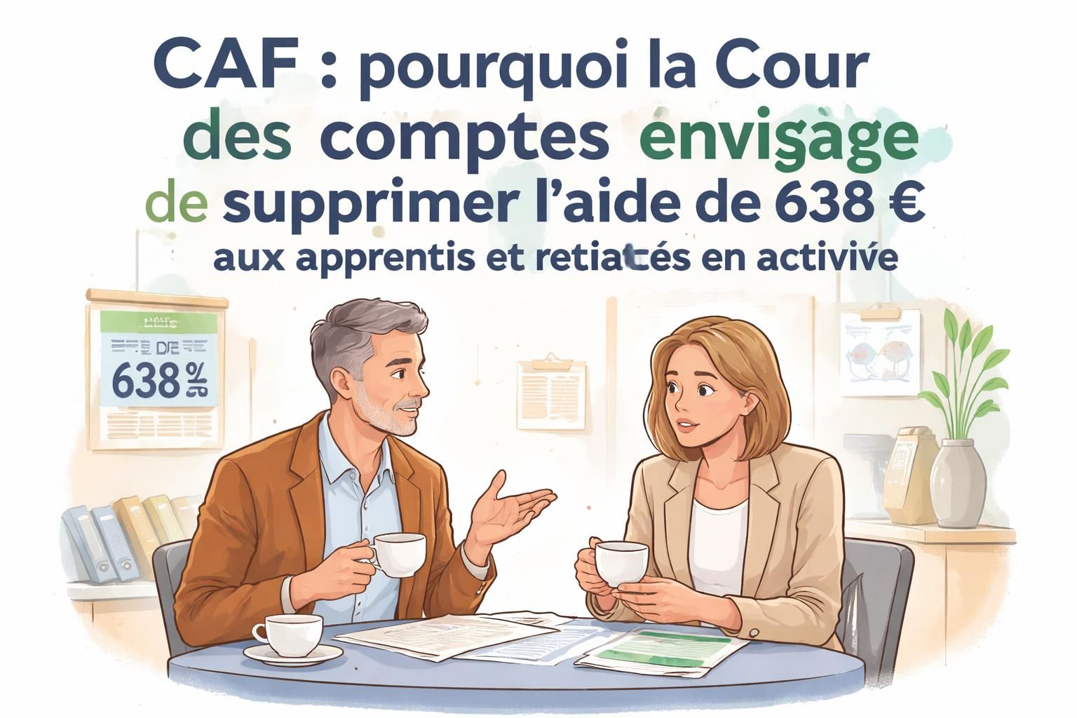 découvrez pourquoi la cour des comptes propose de supprimer l’aide de 638 € versée par la caf aux apprentis et retraités en activité, et quelles conséquences cette mesure pourrait avoir.
