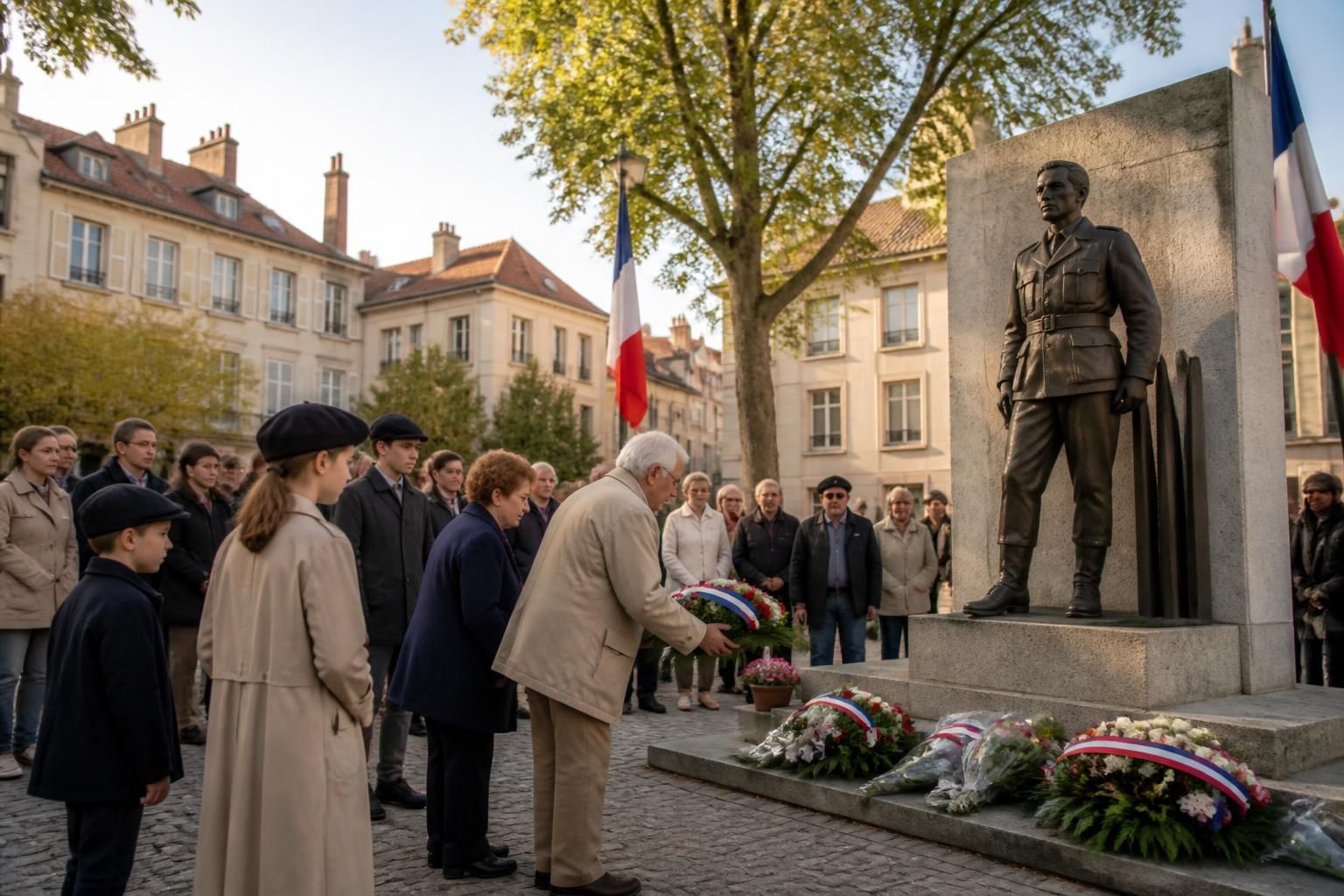caluire-et-cuire commémore le 83e anniversaire de l’arrestation historique de jean moulin, un moment clé de la résistance française durant la seconde guerre mondiale.