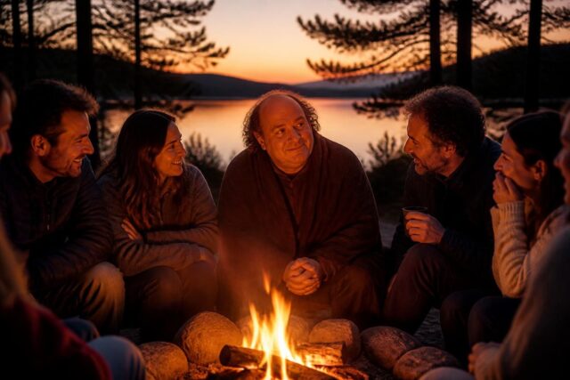 Camping-les-raisons-touchantes-derriere-la-dedicace-du-film-a-Jacques-Villeret-640x427 Robin (Les Cinquante) partage son désir de découverte avec Jérémy Samat, évoquant l'avenir de leur lien