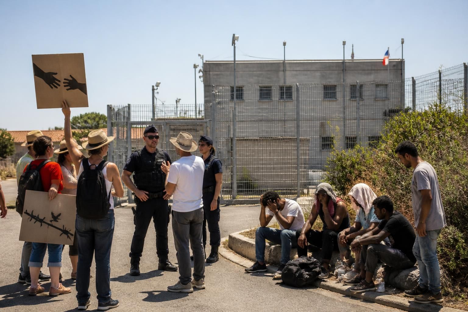 canicule : une association demande la libération des migrants en centre de rétention près de toulouse pour des raisons humanitaires. que dit le débat sur cette mesure exceptionnelle ?