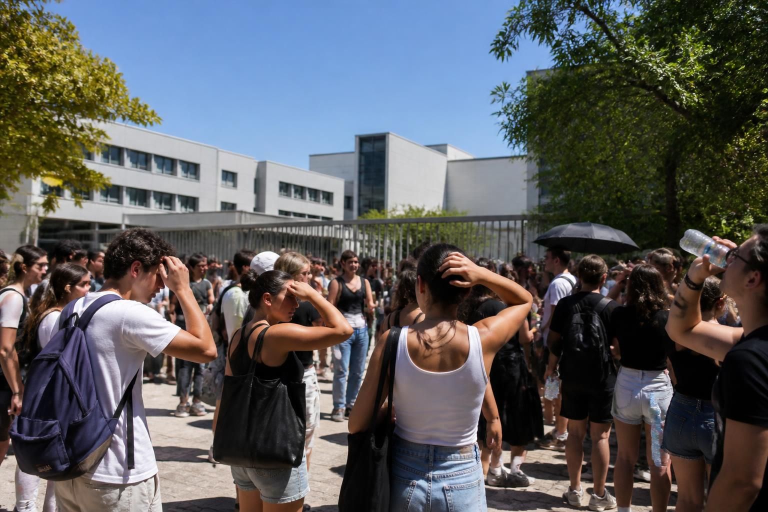 en raison de la canicule, les épreuves orales du bac sont reportées dans quatre académies pour assurer la sécurité des élèves et des examinateurs.