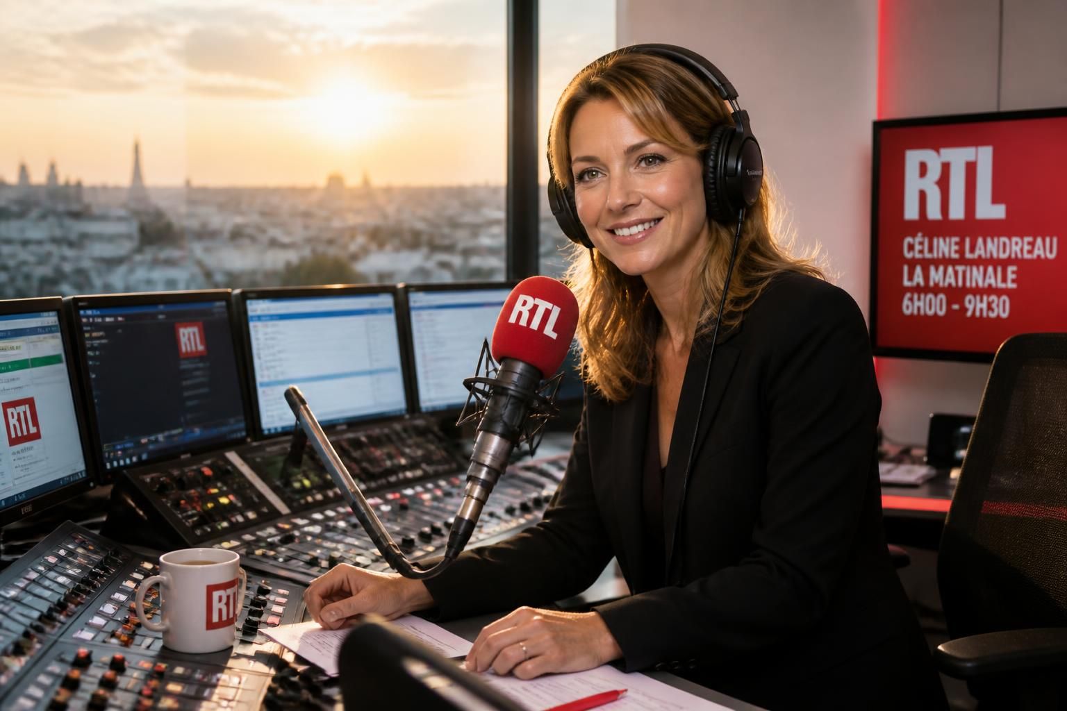 découvrez la matinale de rtl animée par céline landreau, un nouveau souffle dynamique pour bien commencer vos journées avec énergie et bonne humeur.