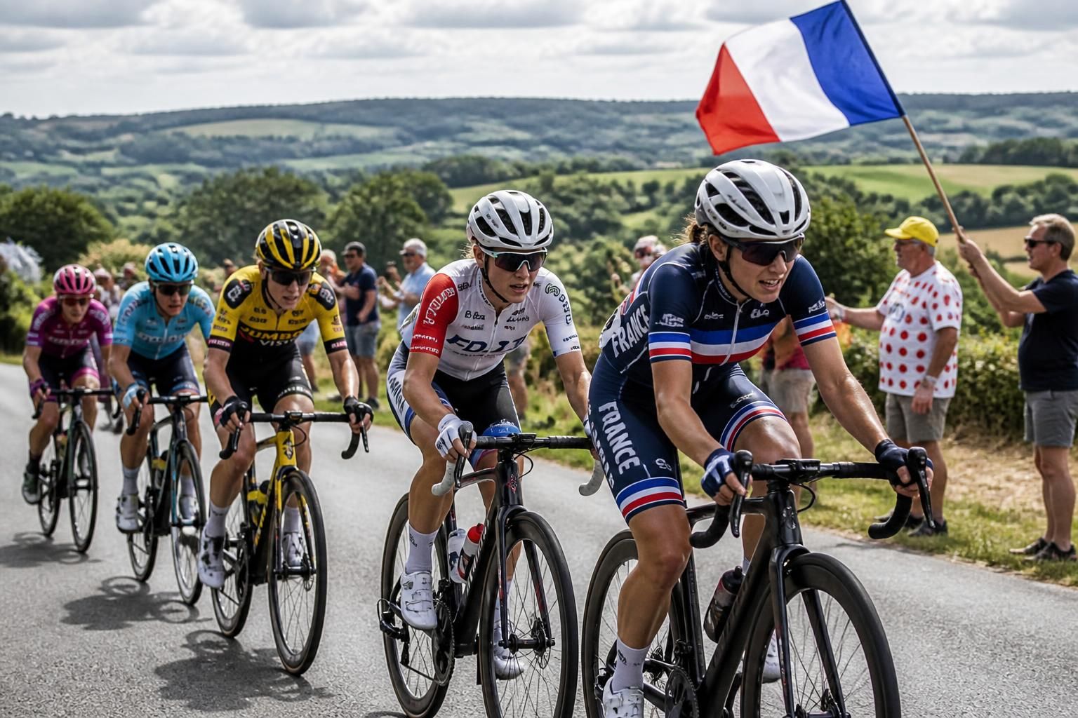 suivez en direct la course féminine du championnat de france de cyclisme sur ouest-france et vivez chaque instant de cette compétition passionnante.