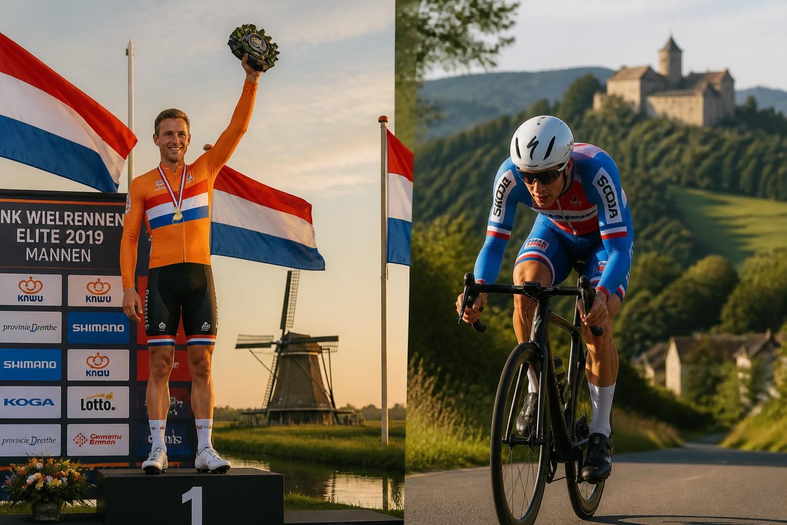 revivez les moments forts des championnats nationaux de cyclisme avec la victoire de wilco kelderman aux pays-bas et le doublé impressionnant de mathias vacek en tchéquie.