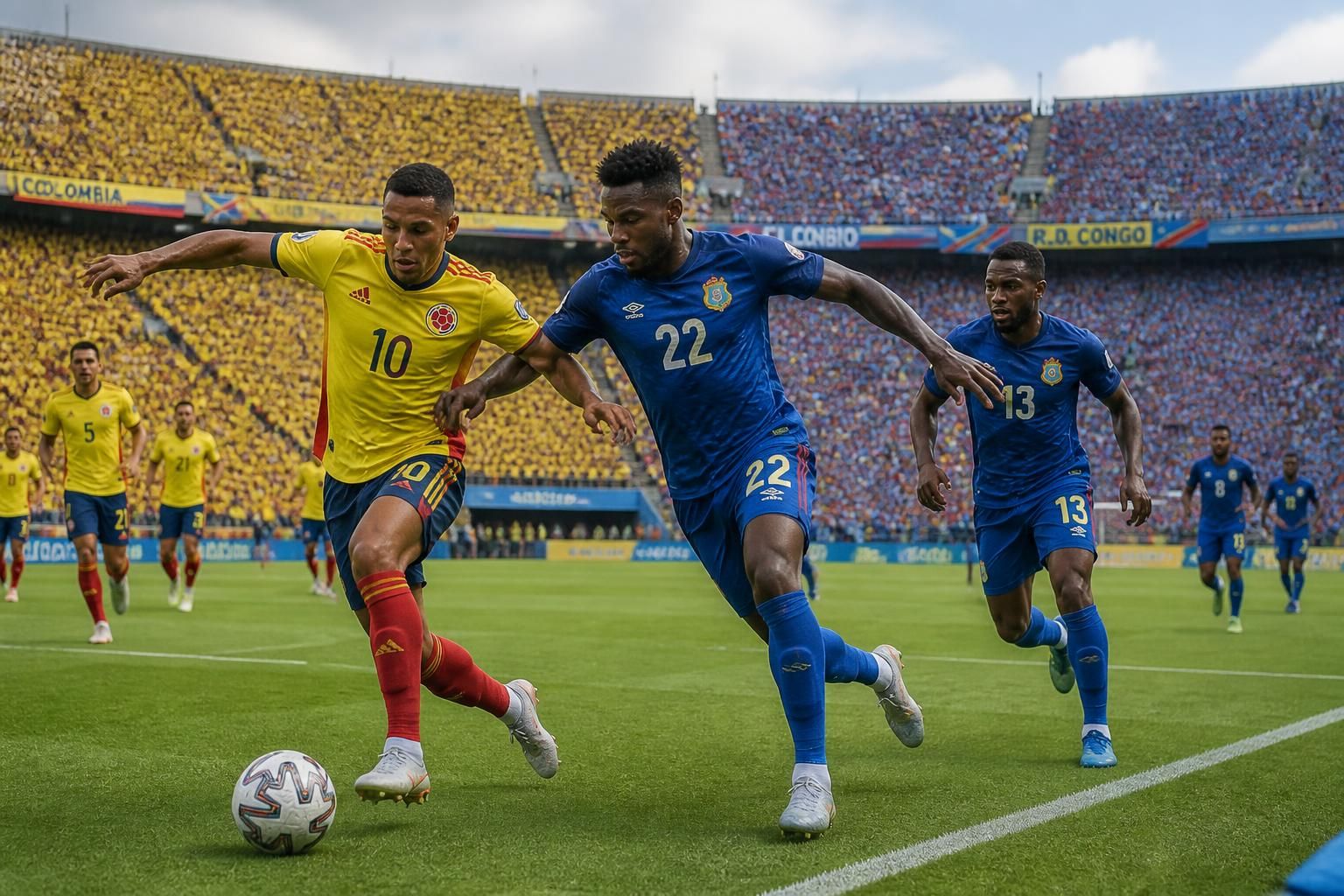 découvrez les classements actuels et la comparaison entre l'équipe nationale de football de colombie et celle de la rdc selon les dernières informations de google news.