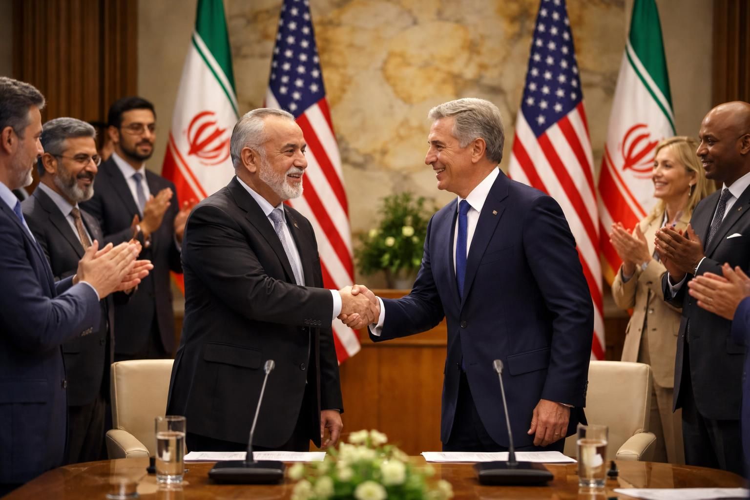 analyse approfondie du conflit au moyen-orient et du rôle crucial de l'accord historique entre l'iran et les états-unis dans l'évolution géopolitique régionale.
