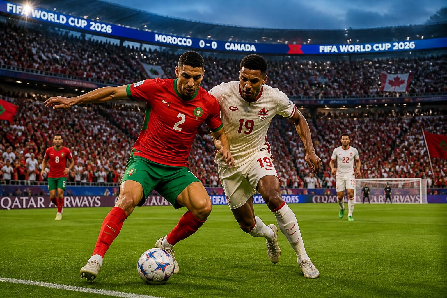 découvrez le duel palpitant entre le maroc et le canada en huitièmes de finale de la coupe du monde 2026. analyse, enjeux et moments forts de ce match intense.