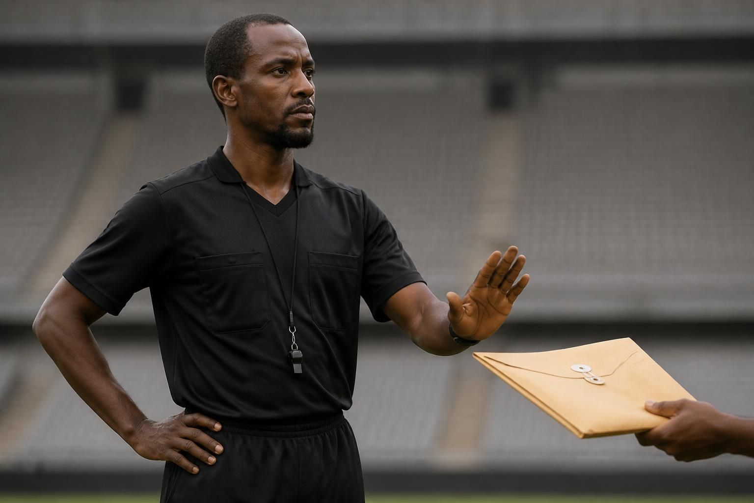 découvrez comment l'arbitre somalien omar artan recevra sa prime complète pour la coupe du monde 2026, malgré son interdiction d'entrée aux états-unis, dans un reportage exclusif de rmc sport.