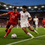 ne manquez pas le match choc qatar - suisse en direct le 13 juin 2026 lors de la coupe du monde. suivez toutes les actions en live sur l'équipe.
