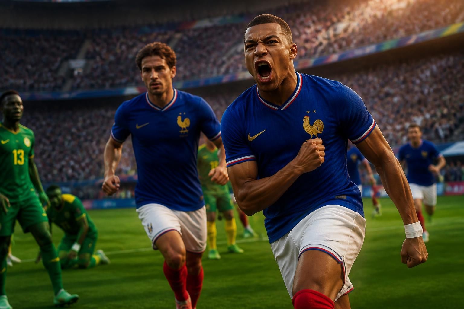 découvrez comment l'équipe de france, à double visage, a triomphé face au sénégal lors du match d'ouverture de la coupe du monde 2026, ouvrant la compétition avec intensité et passion.