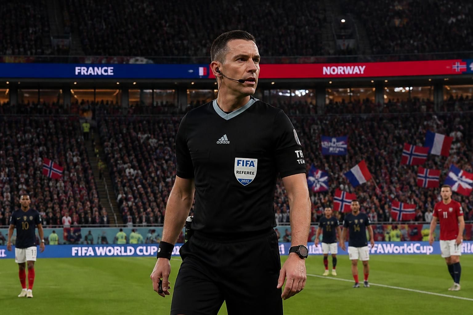 découvrez michael oliver, l'arbitre au centre du choc décisif france-norvège lors de la coupe du monde, et son parcours unique dans le monde du football.