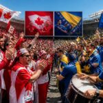 plongez dans l'ambiance de la coupe du monde fifa 2026 avec les hymnes officiels du canada et de la bosnie-herzégovine, disponibles en exclusivité sur m6+. découvrez ces morceaux incontournables qui rythmeront la compétition.