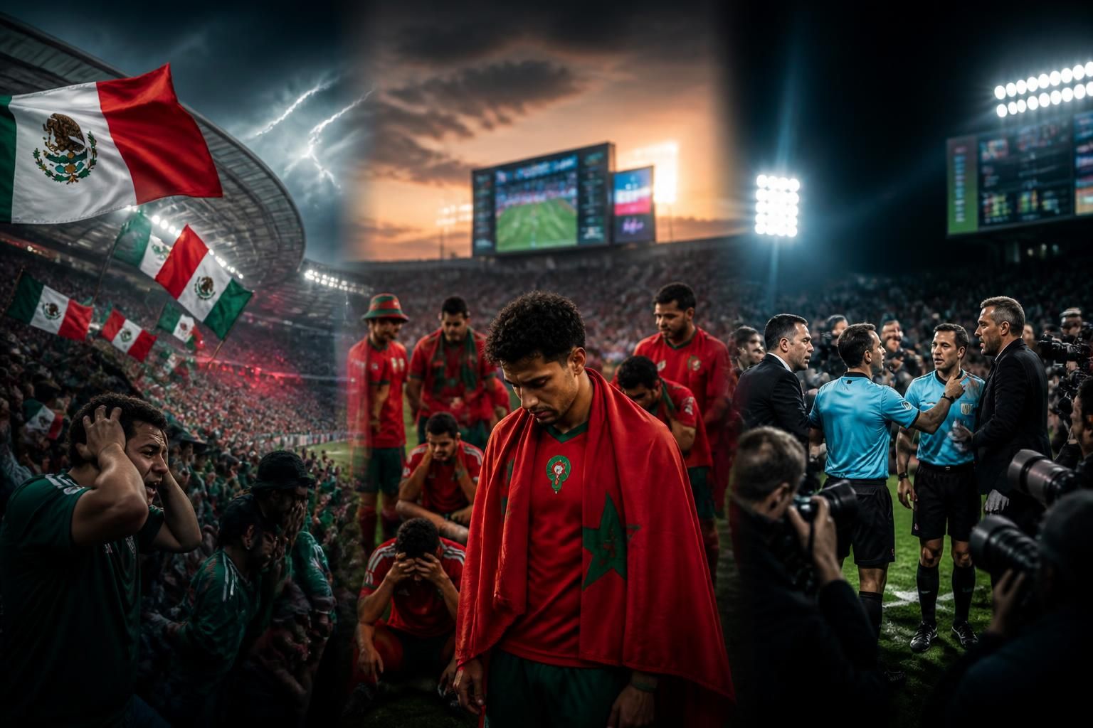 découvrez toutes les turbulences au mexique, les déceptions au maroc et les nombreuses polémiques de la coupe du monde fifa 2026. suivez le calendrier, les résultats et les classements détaillés en temps réel sur linternaute.com.