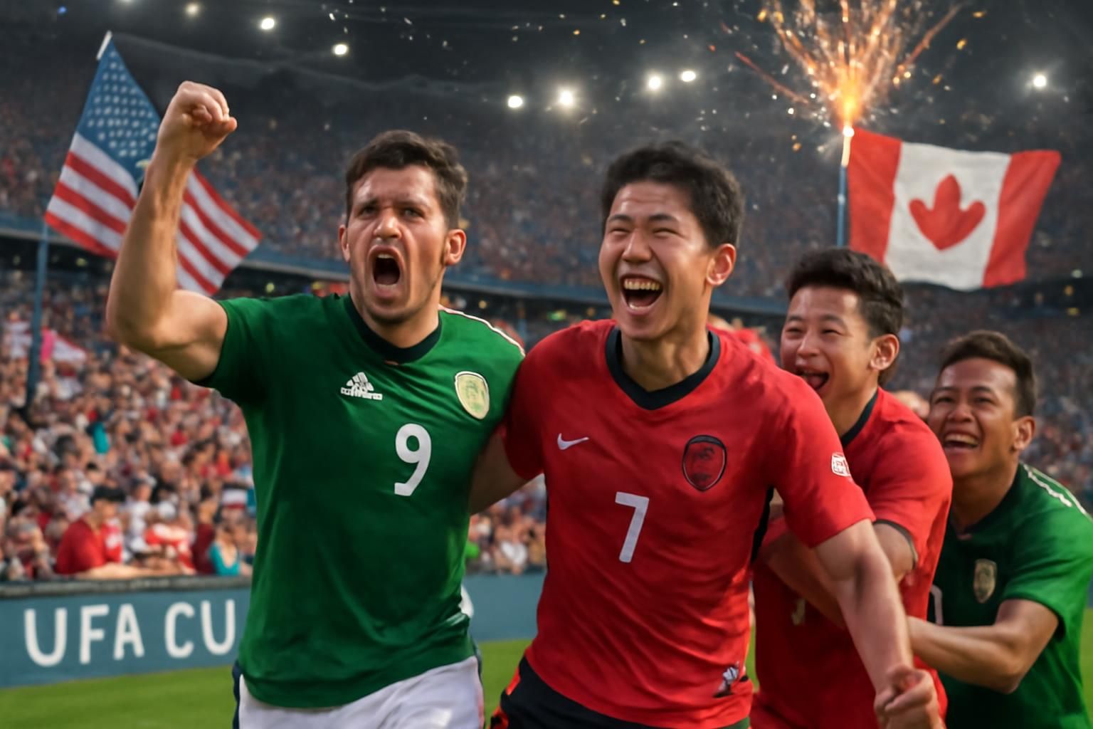 revivez les moments forts du jour 2 de la coupe du monde avec les victoires éclatantes du mexique et de la corée du sud, avant les célèbres célébrations des états-unis et du canada.
