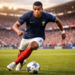 kylian mbappé devient le dixième joueur français à atteindre les 100 sélections en équipe nationale lors de la coupe du monde, un exploit majeur pour le prodige du football.