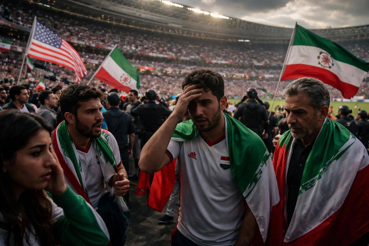 la fédération iranienne exprime son mécontentement face à un « épisode sombre » survenu lors de son accueil aux états-unis en marge de la coupe du monde.