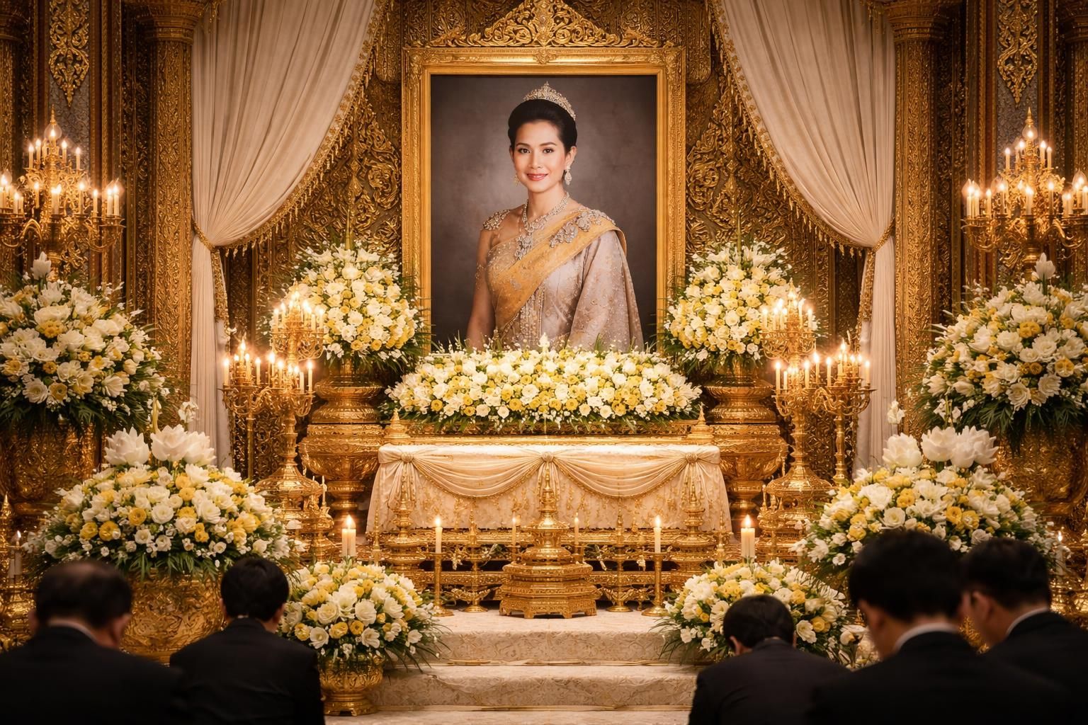 annonce du décès de la princesse bha de thaïlande, survenu après près de quatre années passées en coma.