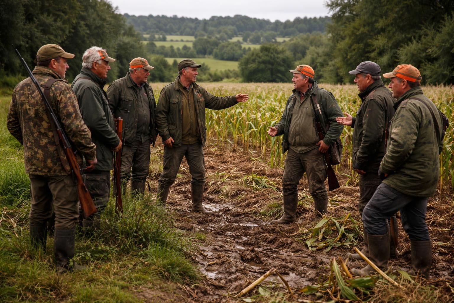 des chasseurs des côtes-d’armor expriment leur forte opposition au nouveau vote sur la taxe à l’hectare, dénonçant les impacts des dégâts causés par le gibier sur leurs territoires.