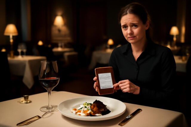 Depenser-plusieurs-centaines-deuros-pour-une-reservation-dans-un-restaurant-etoile-Attention-aux-surprises-640x427 Crypto-monnaies (Bitcoin et autres) : vigilance face aux pièges et fraudes en ligne