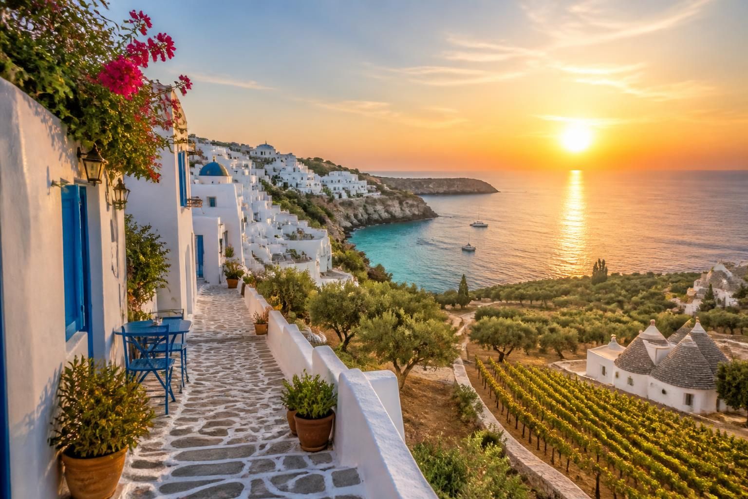 découvrez le top 10 des destinations incontournables des cyclades aux pouilles qui feront exploser votre feed instagram cet été 2026. préparez-vous à capturer des paysages époustouflants et des moments inoubliables !