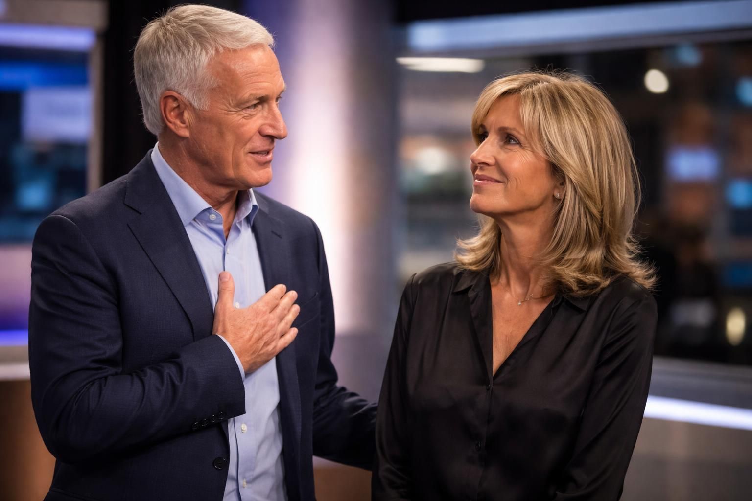 didier deschamps célèbre sylvaine mignogna, journaliste dévouée de tf1, rendant hommage à sa présence constante et son engagement exemplaire.