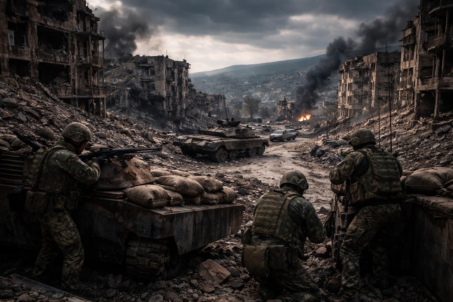 analyse approfondie du conflit dans le donbass, mettant en lumière son impasse fatale et son importance stratégique cruciale pour la russie, notamment autour des derniers bastions clés.