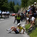 suivez en direct la 7e étape du tour auvergne-rhône-alpes (dauphiné) entre la bridoire et le grand colombier, avec la chute spectaculaire de paul seixas. retrouvez toute la course en live sur rmc sport.