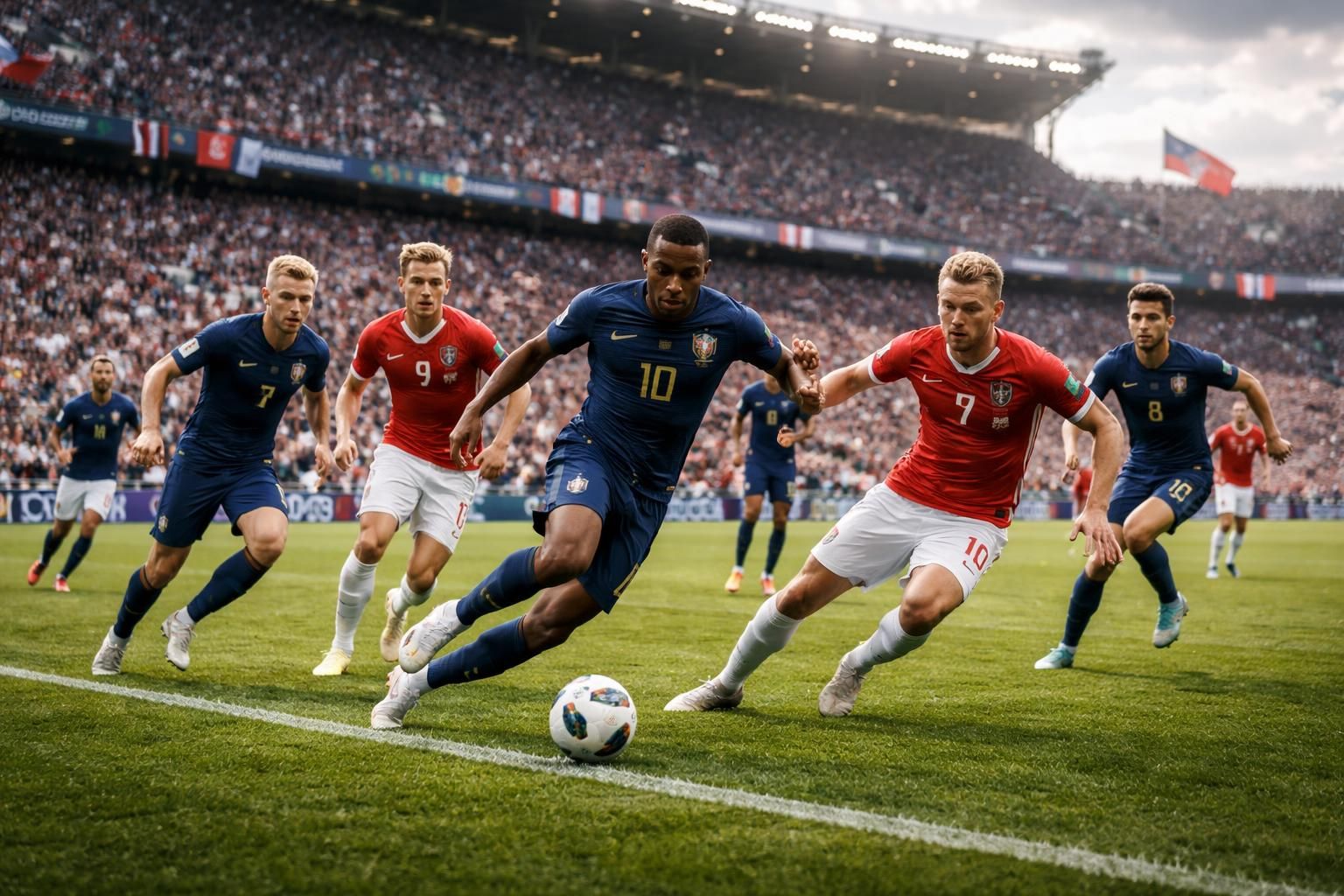 suivez en direct la coupe du monde 2026 avec les bleus qui visent la première place face à une norvège remaniée. toutes les actions et analyses en temps réel.