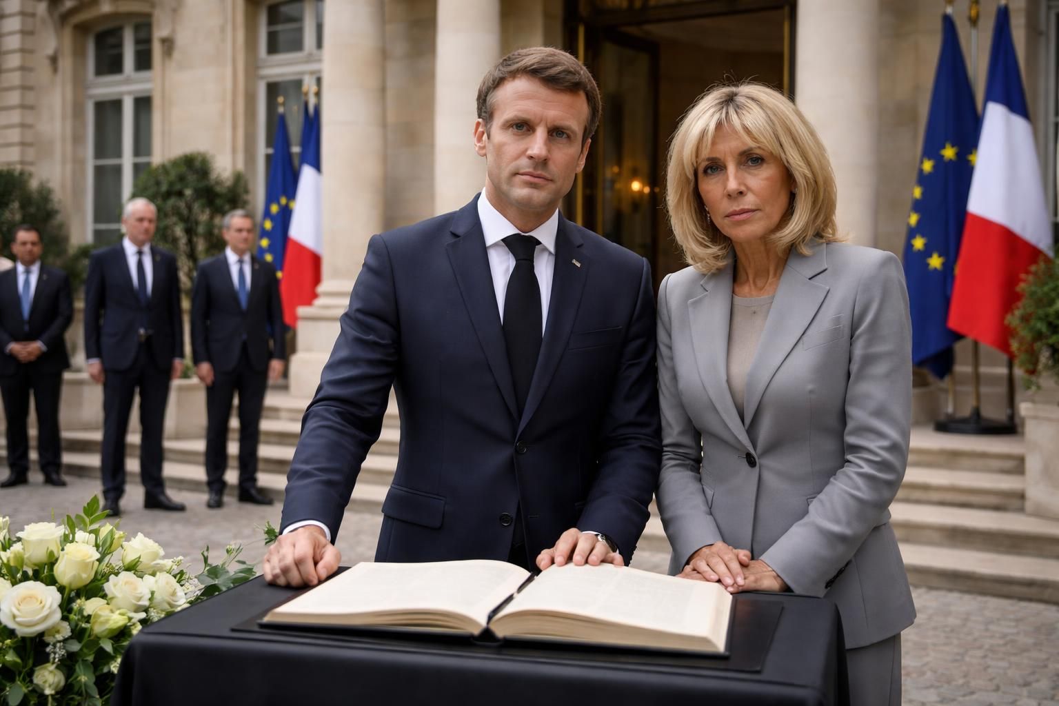 suivez en direct le décès de bernadette chirac. emmanuel et brigitte macron ouvrent un registre de condoléances dès 15h devant l’élysée pour rendre hommage.