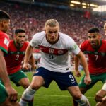 suivez en direct le match maroc vs norvège avec erling haaland affrontant les lions de l’atlas avant le coup d’envoi du mondial. analyse, enjeux et live.