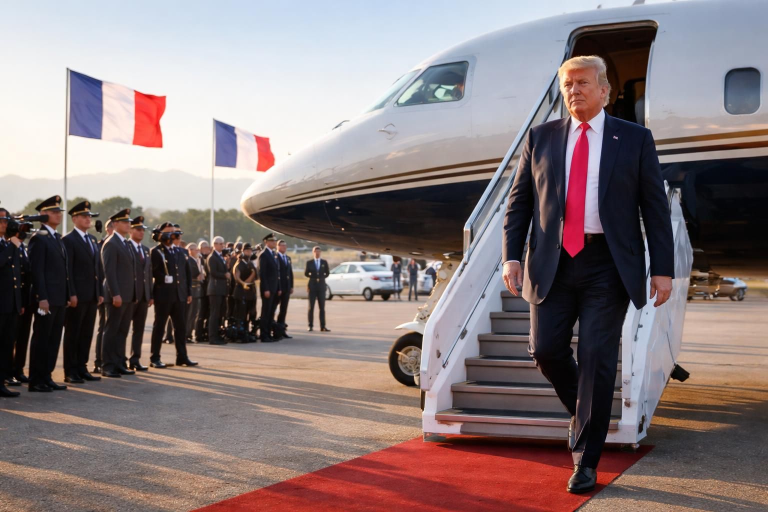 suivez en direct le sommet du g7 à évian avec l'arrivée de donald trump en france. actualités, analyses et moments clés de cet événement international majeur.
