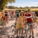 découvrez en images l'édition 2026 d'anjou vélo vintage où les passionnés de cyclisme rétro profitent d'un soleil radieux et d'une chaleur estivale pour vivre pleinement leur passion.