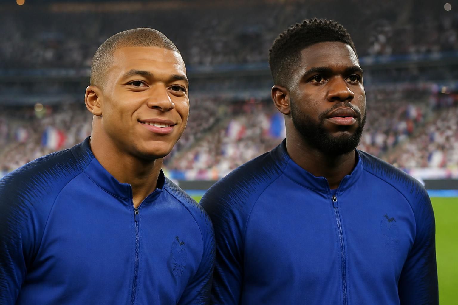 découvrez l'évolution notable des joueurs edf mbappé et umtiti selon maxifoot.