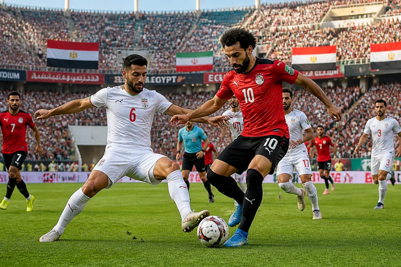 découvrez le face-à-face palpitant entre l'égypte et l'iran sur football365.fr, avec analyses, statistiques et commentaires en direct.