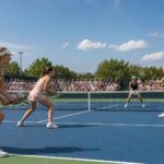 ne manquez pas le duel captivant entre elsa jacquemot et diane parry contre linda nosková et rebecca šramková, à suivre en direct sur eurosport pour des échanges intenses et du tennis de haut niveau.