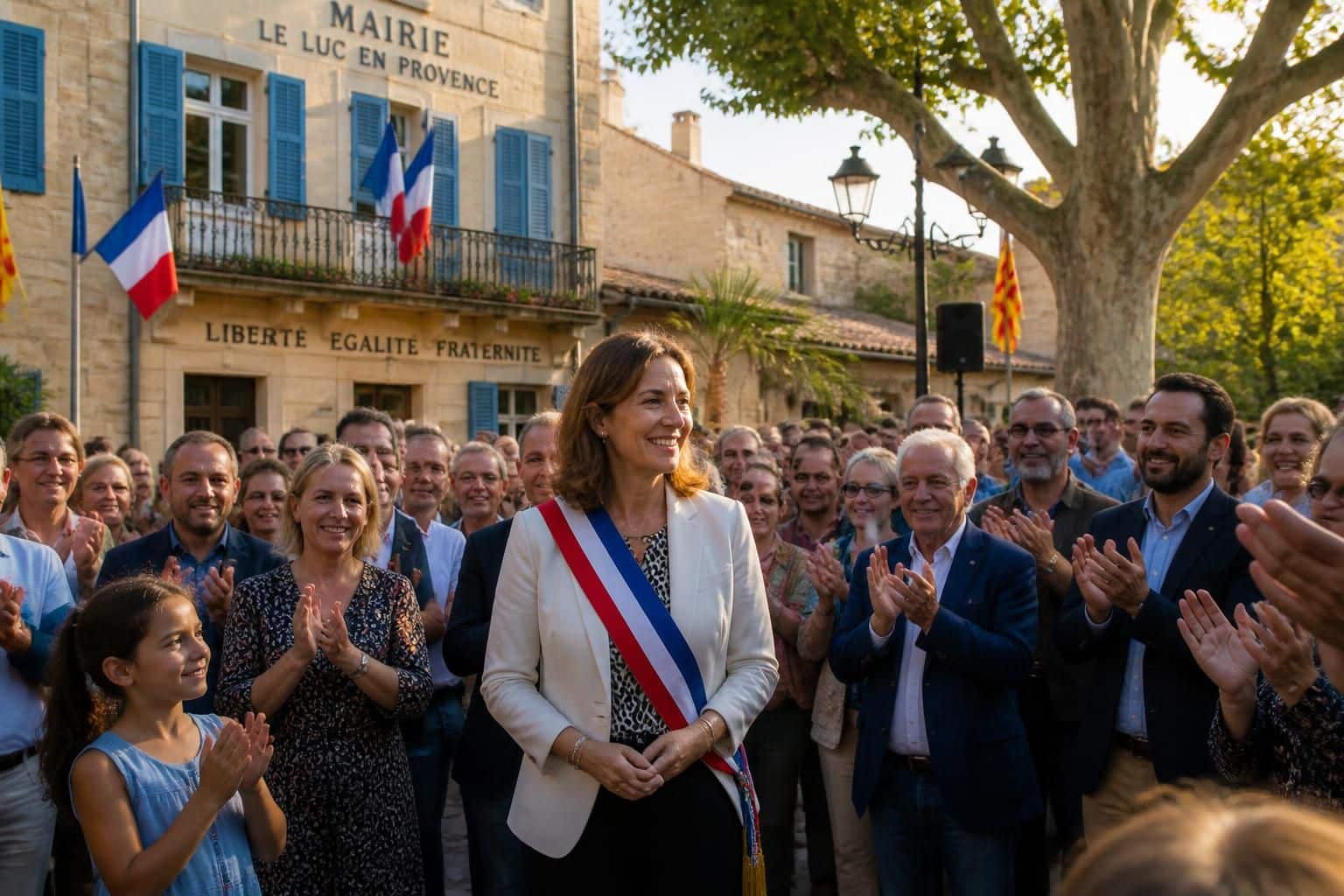 découvrez l'émotion et l'unité au luc-en-provence lors de l'élection d'élisabeth mariottini en tant que nouvelle maire, marquant un nouveau chapitre pour la commune.
