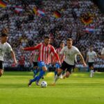 suivez en direct vidéo le 16e de finale de la coupe du monde 2026 entre l'allemagne et le paraguay, un affrontement spectaculaire marqué par la titularisation d'undav. retrouvez toutes les actions et analyses sur rtbf.