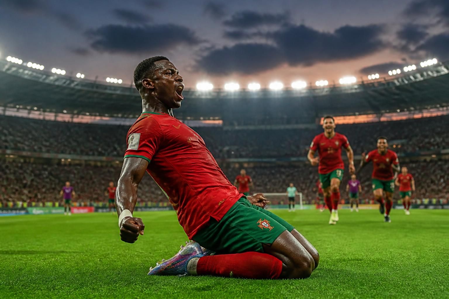 découvrez en images l'incroyable exploit de nuno mendes en coupe du monde, rappelant les exploits légendaires de ronaldo. un moment de football exceptionnel à ne pas manquer.
