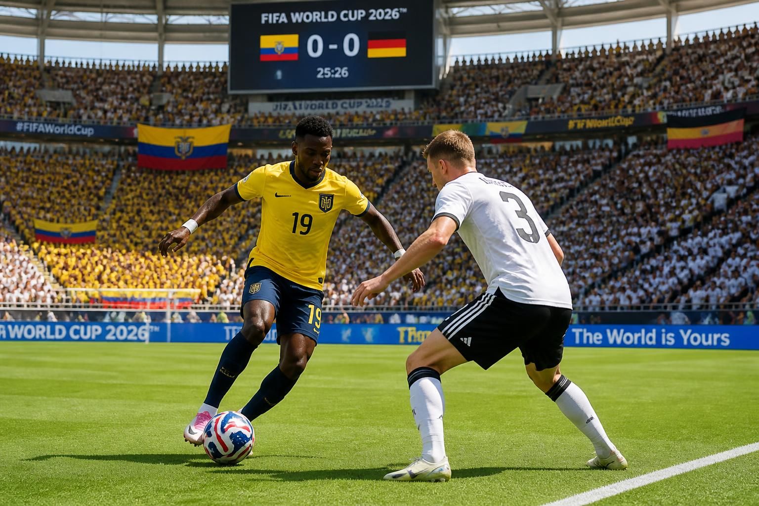 suivez en direct le match équateur vs allemagne lors de la coupe du monde 2026 le 25 juin. toute l'actualité, les scores et les temps forts avec l'équipe.
