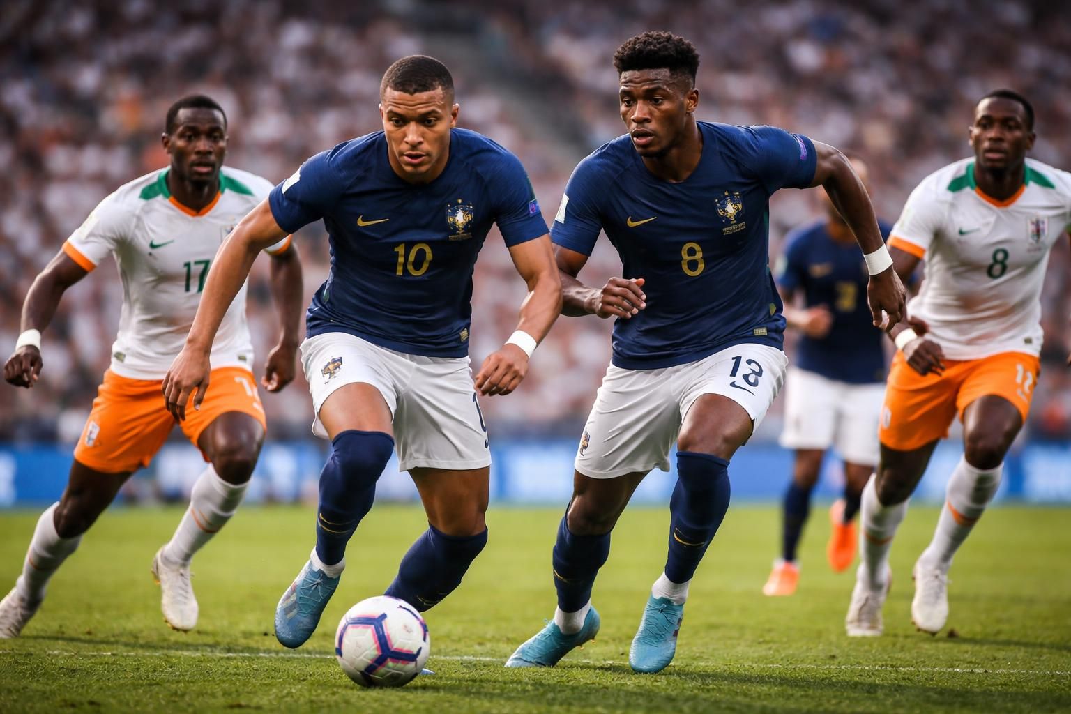 revivez le match amical entre l'équipe de france et la côte d'ivoire, avec mbappé et tchouaméni alignés. analyse détaillée et évaluations des performances des bleus face à une équipe ivoirienne surprenante.