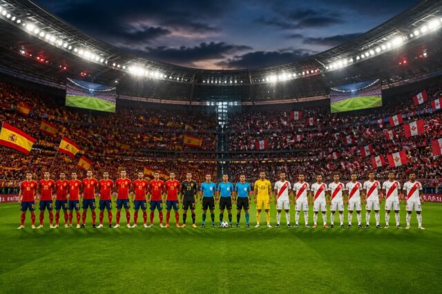 Espagne-vs-Perou-decouvrez-les-compositions-officielles-et-ou-suivre-en-direct-le-dernier-match-amical-avant-la-Coupe-du-Monde-2026-640x427 EN DIRECT : Félix Lebrun démarre fort pour l'équipe de France face à l'Espagne ! Ne manquez rien des Championnats d'Europe - Ouest-France