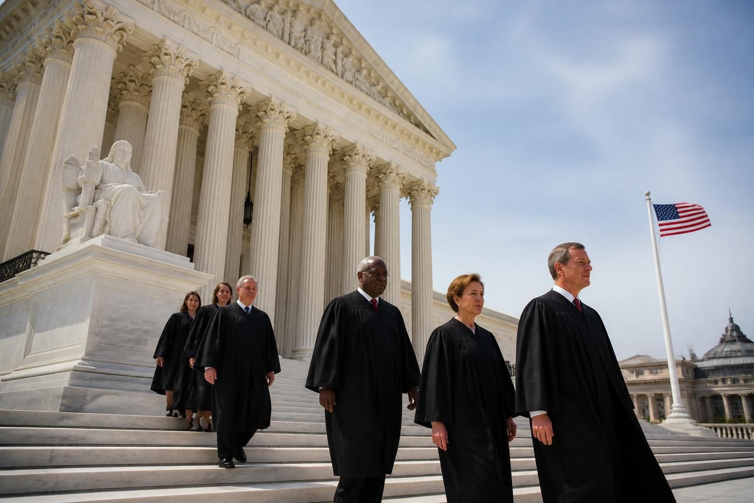 la cour suprême des états-unis confirme le droit du sol, marquant un revers important pour la stratégie politique de donald trump, analyse sur rfi.