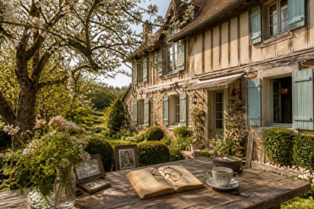 Evelyne-Dheliat-son-havre-de-paix-normand-a-Thomer-la-Sogne-une-maison-de-campagne-riche-en-souvenirs-precieux-640x427 Apprenez à choisir les vêtements et accessoires pour jouer au tennis
