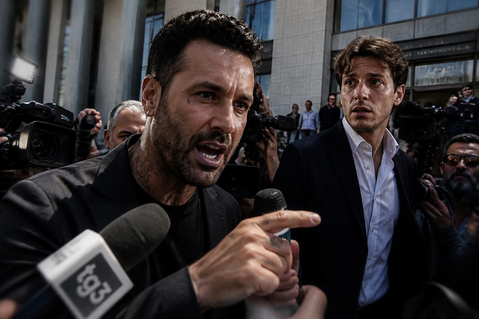 découvrez les accusations explosives de fabrizio corona contre matteo ruggeri qui déclenchent une tempête médiatique. suivez tous les détails exclusifs sur tribuna.com.