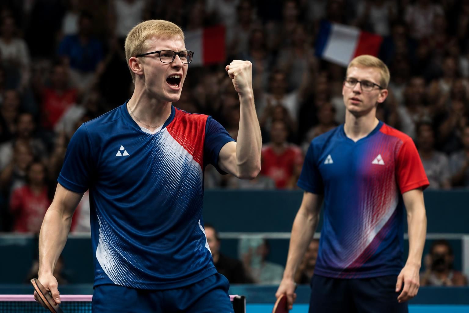 félix lebrun remporte une nouvelle victoire passionnante contre son frère alexis (4-2) et conserve son titre de champion de france avec brio.