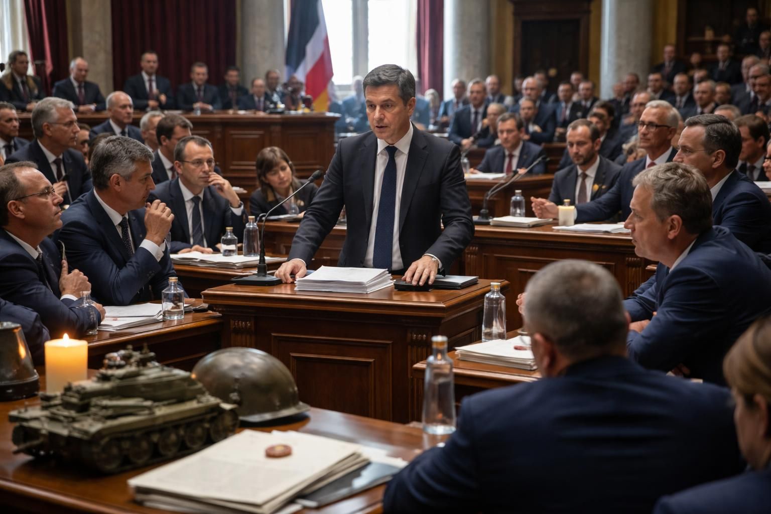 analyse des défis budgétaires liés à la fin de vie des équipements militaires et perspectives d'adoption des réformes clés par le gouvernement à l'assemblée nationale.