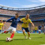 découvrez le match france-suède à new jersey, un affrontement décisif plein de suspense et d'émotions entre deux grandes équipes.