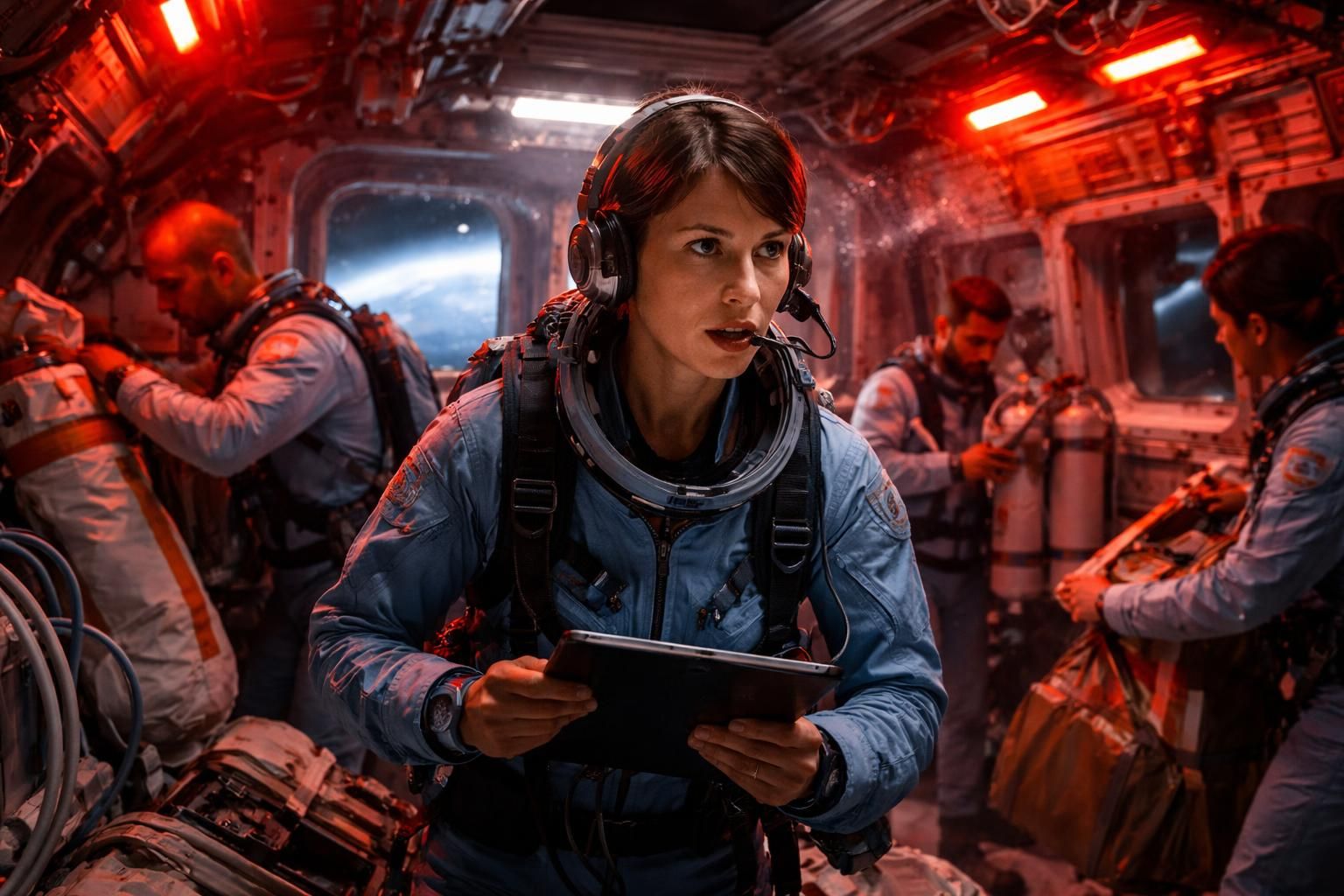 la nasa signale une fuite d’air à bord de l’iss, alertant sophie adenot et l’équipage. une évacuation d’urgence est en préparation pour assurer leur sécurité.