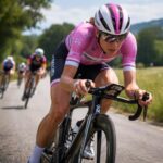 suivez la performance remarquable de van der breggen qui réalise un doublé impressionnant lors du contre-la-montre de la 4e étape du giro féminin.