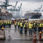 la grève des pilotes provoque une paralysie totale du port d’anvers, affectant le trafic maritime et les activités économiques majeures de la région.